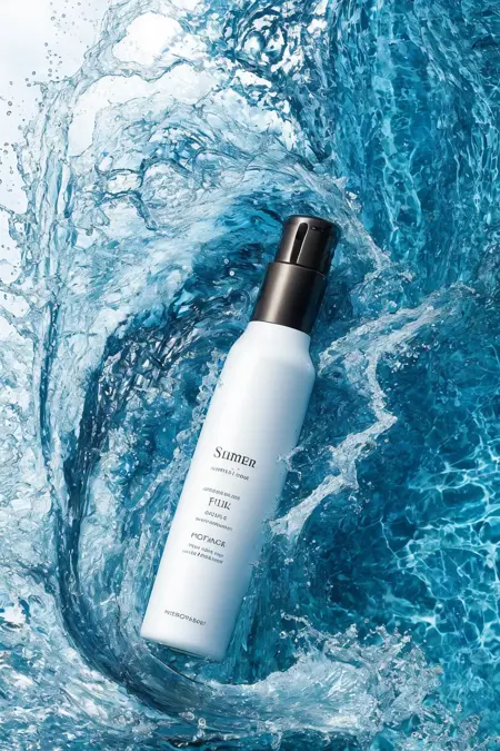 lamer海蓝之谜风格产品摄影