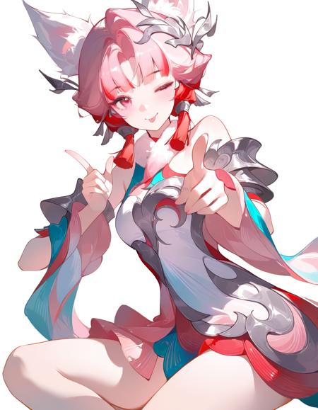 王者荣耀：妲己 青丘·九尾 illu
