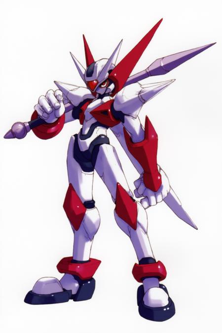 F1 Megaman Zero Style Character Design v1.0