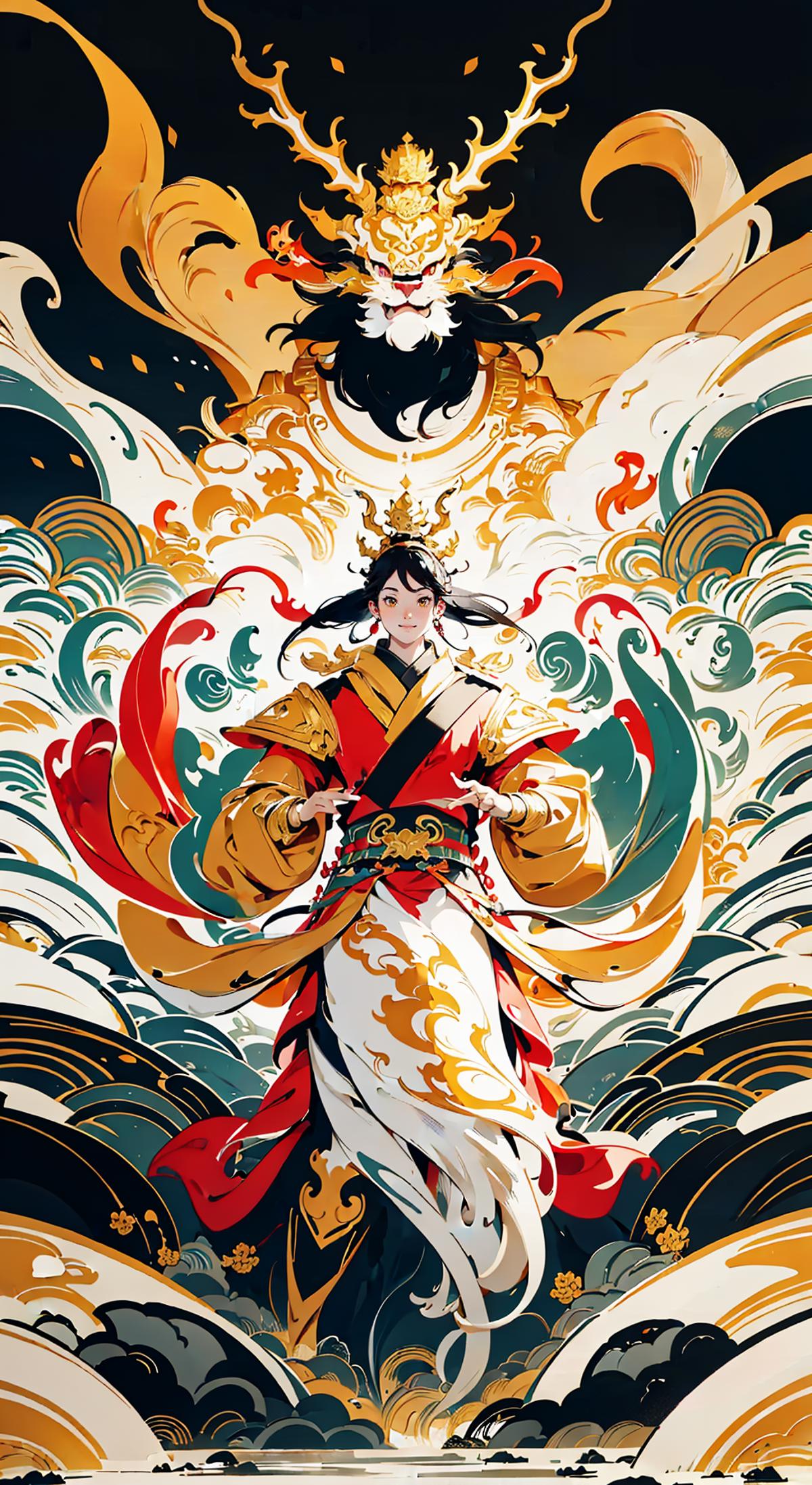 Chinese mythology|国风仙丹-神话(山海经篇) image by Old_tomato