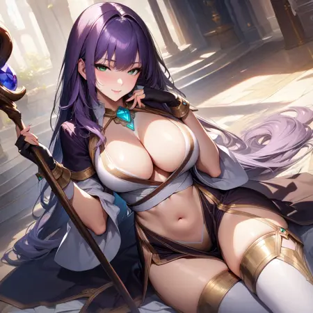 Warlock - Ragnarok Online (Outfit Style) (Female Outfit) - Animagine XL 3.1