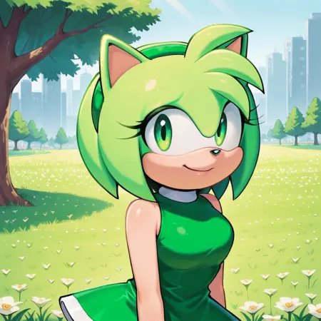 Green Amy Rose [Olympic’s]