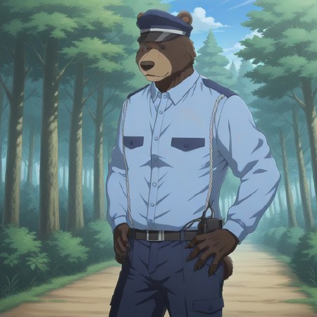 Security guard Bear (Beastars) (Illustrious) V1