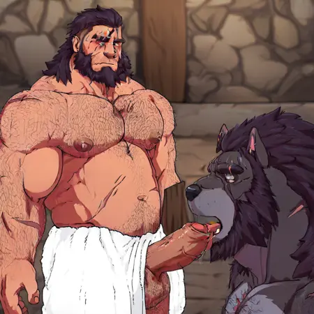 Black wolf lustful desires (test)