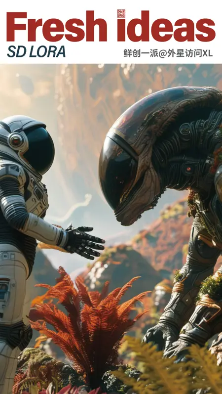 Fresh Ideas@Extraterrestrial visits_XL