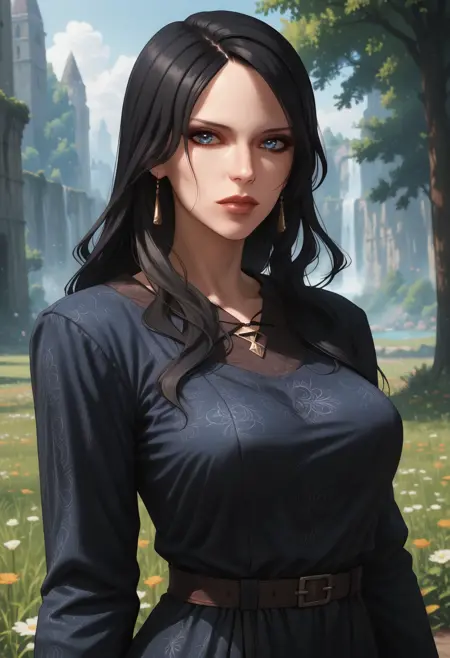 Illia, Imperial Ice Mage (Skyrim), LoRA, PonyXL