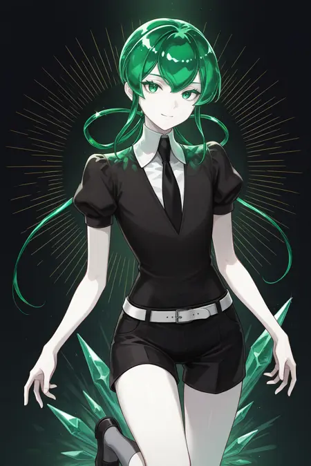 Jade ジェード | Land of the Lustrous ~ Houseki no Kuni | 2 Outfits [IllustriousXL]