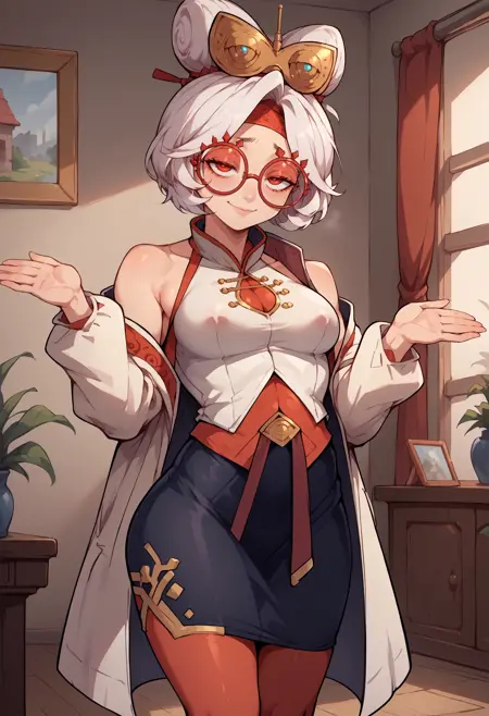 Shrugging Gesture Concept - Lora Pony