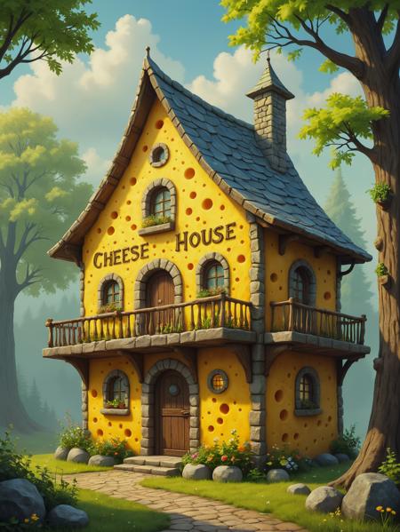 Cheese House - CE V01 - XL