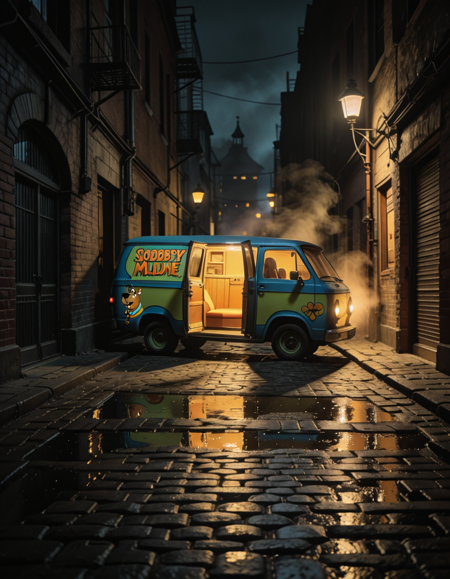 Mystery Machine van illu v1.0