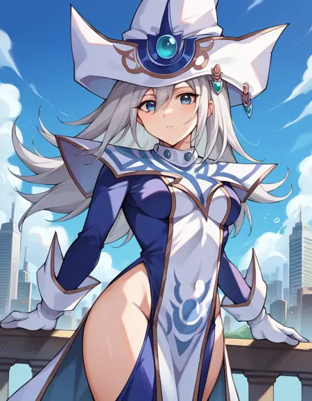 Silent Magician (沈黙の魔術師－サイレント・マジシャン) - Yu-Gi-Oh! Duel Monsters (遊☆戯☆王　デュエルモンスターズ)