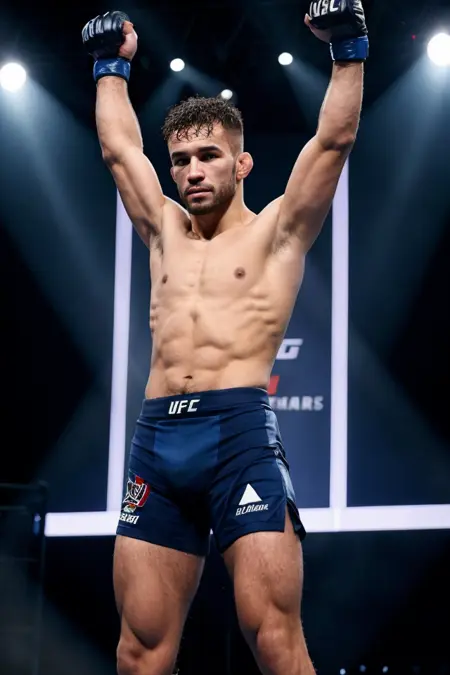 UFC Pose and Weight Class