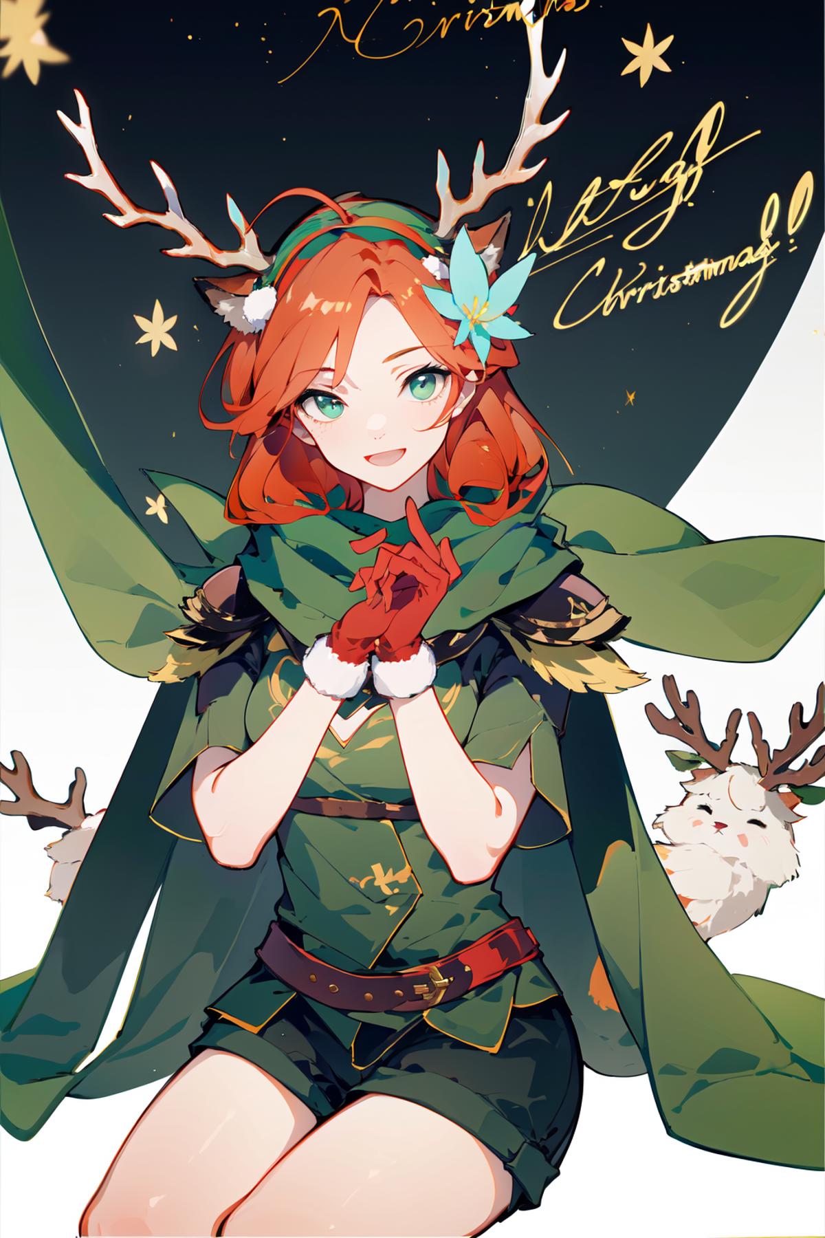 二次元风行者（DOTA2）/清风环佩/Windranger anime style Lora image by chosen