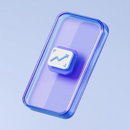 3D glassmorphism v0.1