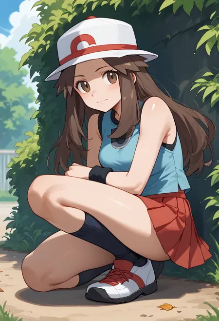 Leaf (Pokemon FRLG/EX) 3 Outfits