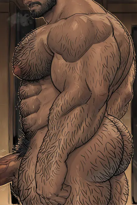 Male More Body Hair
