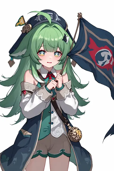 Flux lora——HSR Huohuo(崩坏:星穹铁道 藿藿)