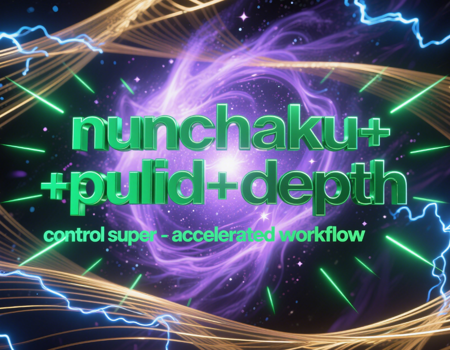 nunchaku+pulid+depth control super-accelerated workflow v1.0