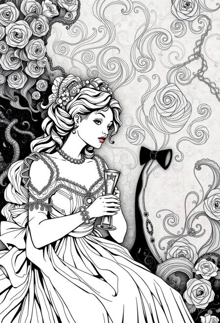 Breaking the Habit
,rococo elegance, classical realism, vintage comic art, nostalgic Americana, expressive linework, fluid compositions, soft pastel palettes, dynamic contrasts, intricate detailing, whimsical storytelling, bold graphic elements, organic abstraction, delicate textures, historical influences, dreamlike atmospheres