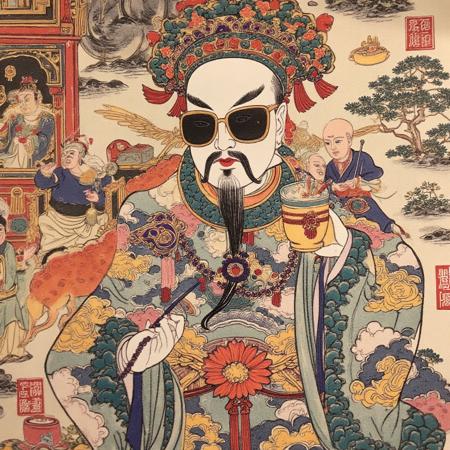 民俗年画风格（Chinese New Year paintings） v1.0