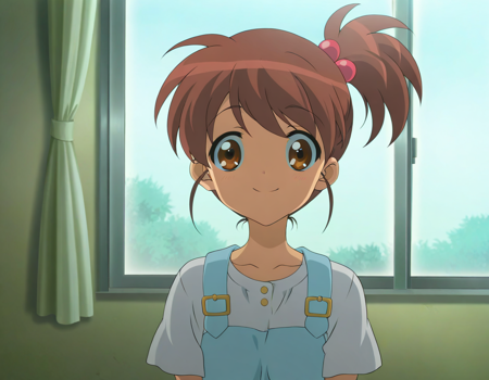 Kyon's sister from Suzumiya Haruhi no Yūutsu Illustrious