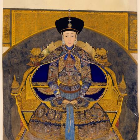 1woman,Emperor,haungdi, <lora:huangdi:1>