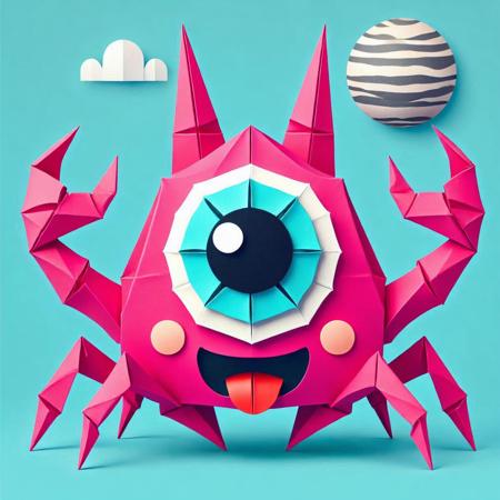 Origami monster V1