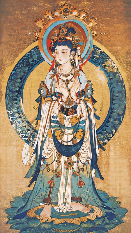 (illustration:1.1),(bestquality),(masterpiece:1.1),1boy
<lora:dunhuang-000012:1>,