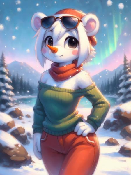 FurrySnowCreature SD1.5-v2.0