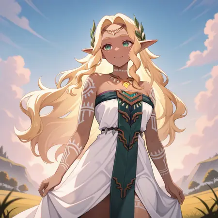 Queen Sonia - LOZ:TOTK - Illustrious