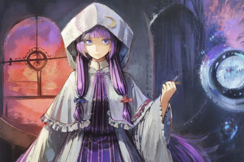 patchouli_knowledge_(koumajou_densetsu) image by TK31