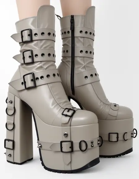 Platform Desert Punk Boots