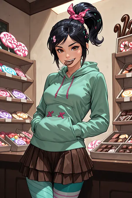 Vanellope von Schweetz (Wreck-It Ralph) Adult Version | Illustrious