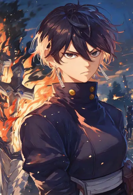 Kiyuki Kagari - Takeru Hokazono - Kagurabachi Manga Character