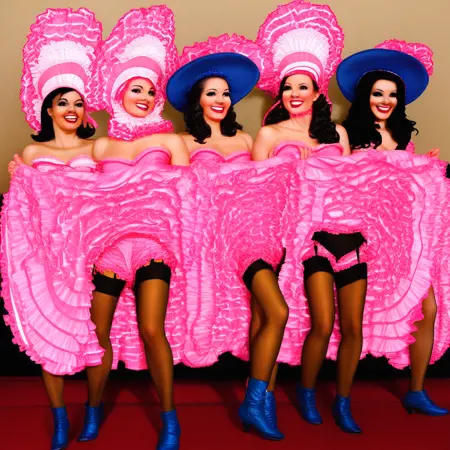 CanCan Dancers