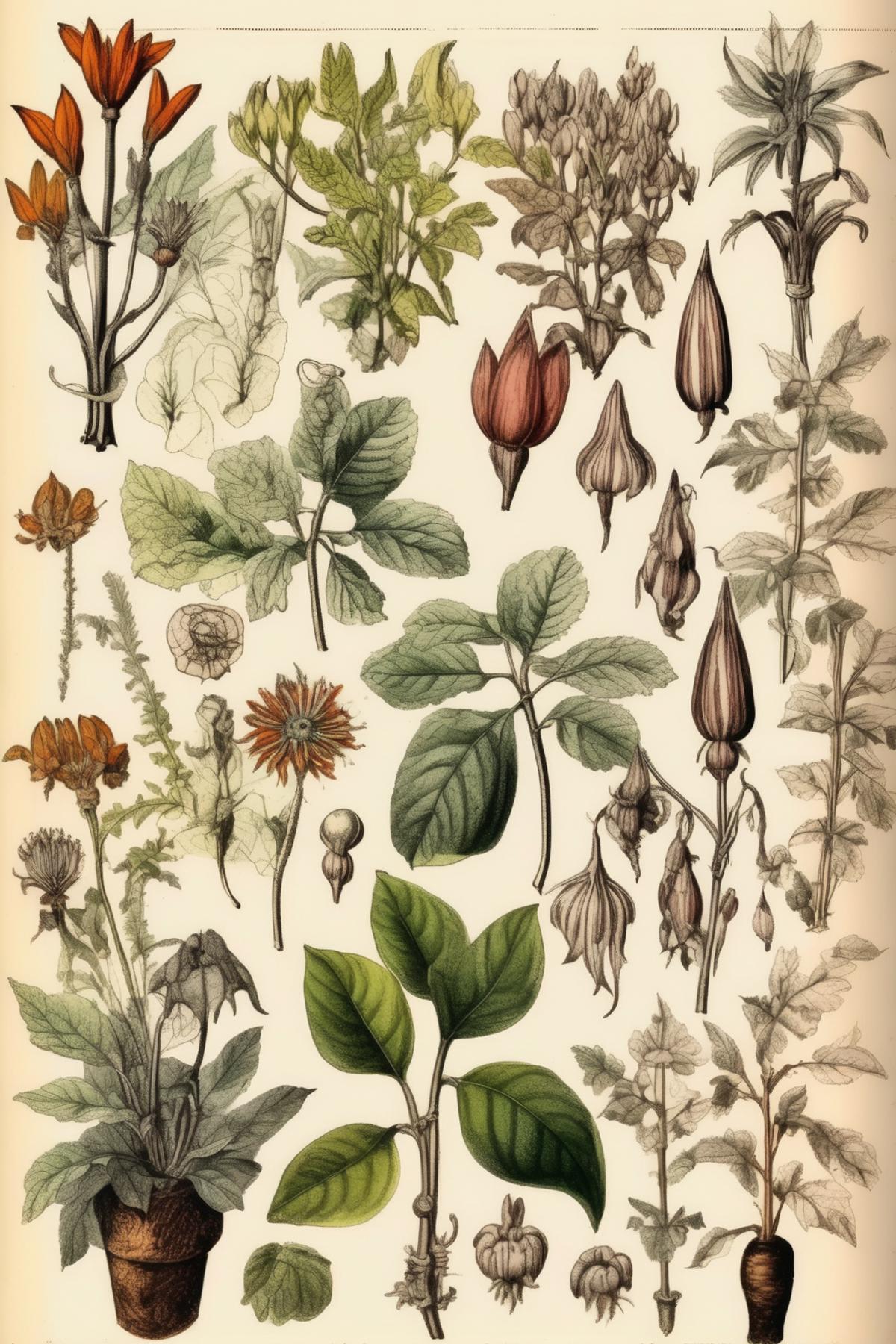 Century Botanical Illustration image by Kappa_Neuro