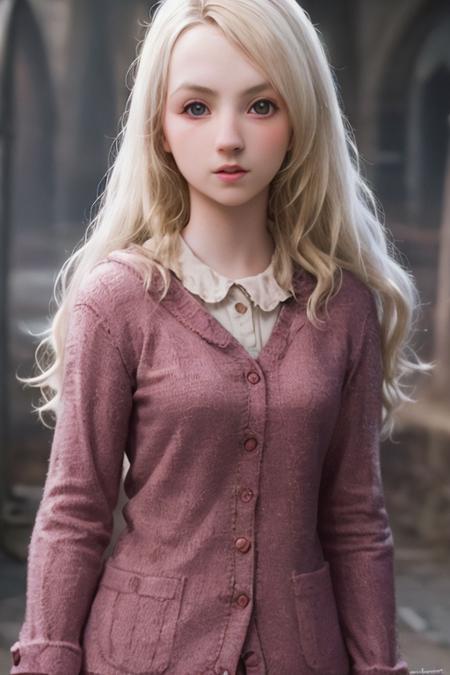 Luna Lovegood, realistic, HDR, Dreamy look