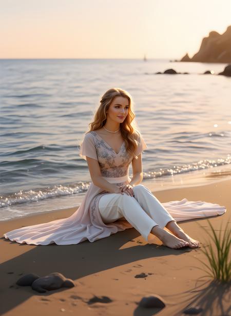 A woman in nature v2.0z