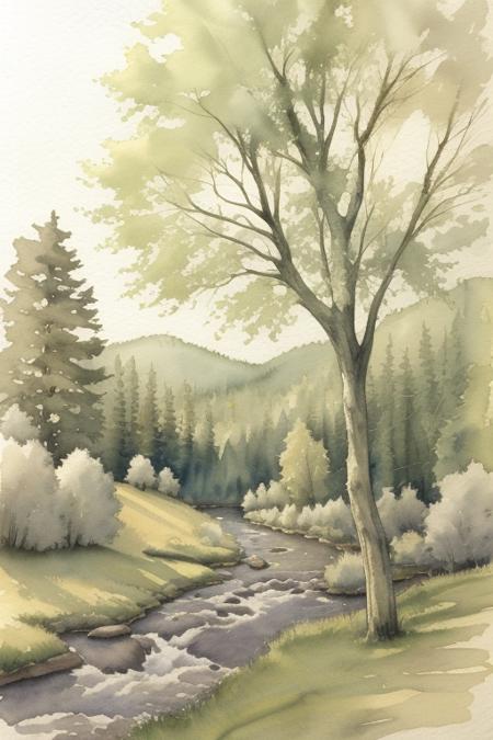 Watercolor Lora v1.0