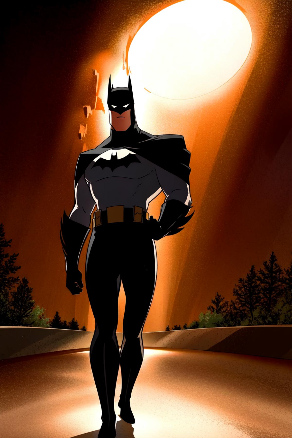 Batman from the new batman adventures image by Junbegun