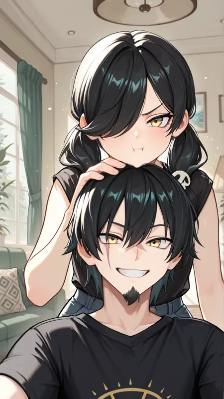 Rey/Sam Together (ReySpartan/OC) for Illustrious