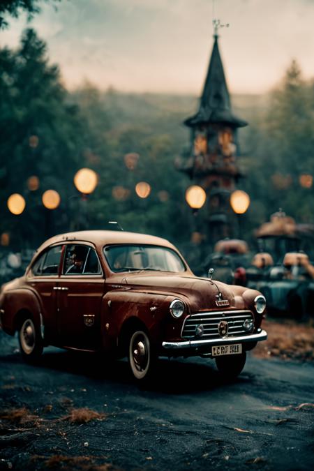 cinematic photo man in old car  <lora:oldMJstyle_v1_SDXL:0.8> . 35mm photograph, film, bokeh, professional, 4k, highly detailed