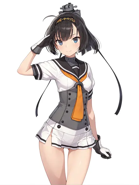 【Illustrious】秋月 艦隊これくしょん-艦これ- (Akizuki) (KanColle)