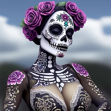Dia De Los Muertos SDXL