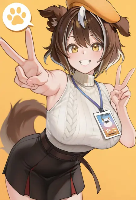 Collie Woolchaser I Vexpo Vtuber I IllustriousXL and NoobAI