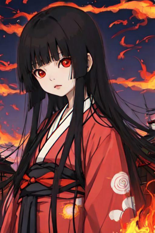 Hell Girl 地獄少女 Enma Ai 阎魔爱 Lora image by Aadaz713