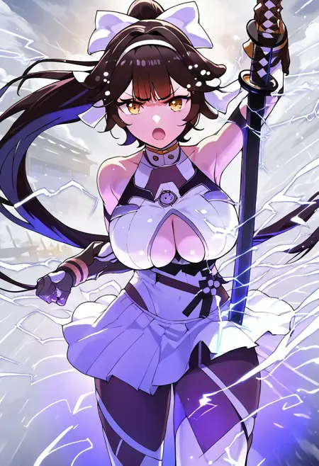 Takao (Divine Exorcist's Blade) (Azur Lane)