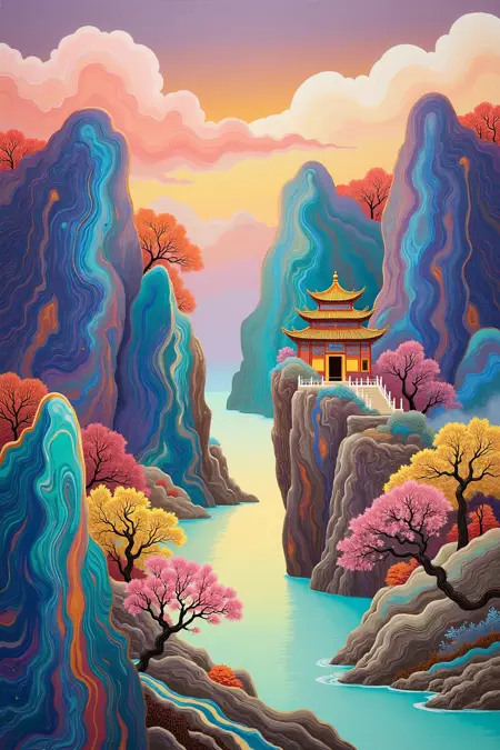 DP_Chinese - Style Landscape_Landscape Scene Generation