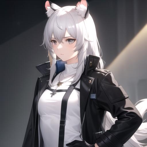 银灰-明日方舟（SilverAsh-Arknights） image by King_Dong