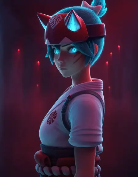 OVERWATCH - kiriko - CG like.